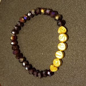 6mm beaded bracelet